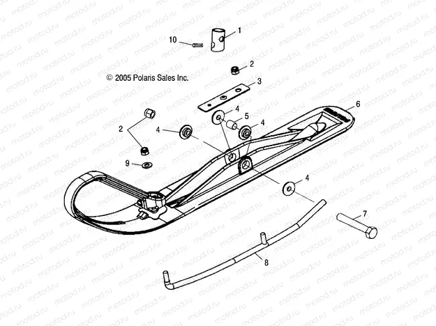 STEERING | STEERING, SKI - S20WAA1ASA/AEA (4997579757A12)