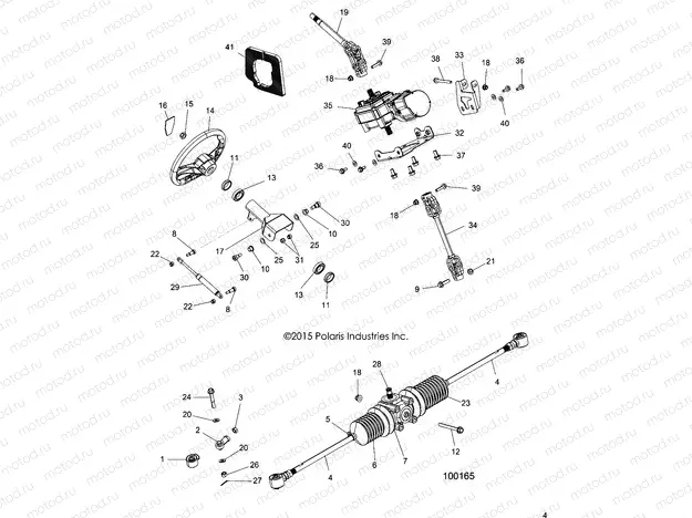 STEERING | STEERING, STEERING ASM. -  A16DAE87AL (100165)
