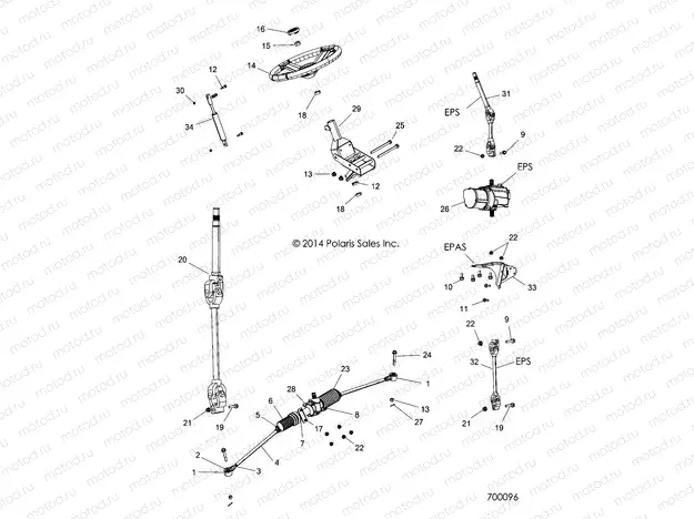 STEERING | STEERING, STEERING ASM. - R15RTED1EA (700096)