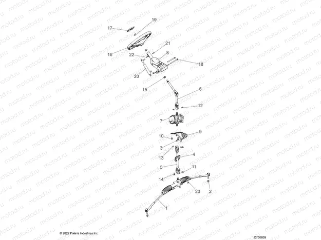 STEERING | STEERING, STEERING ASM. - R23RRRED4JA (C701271)