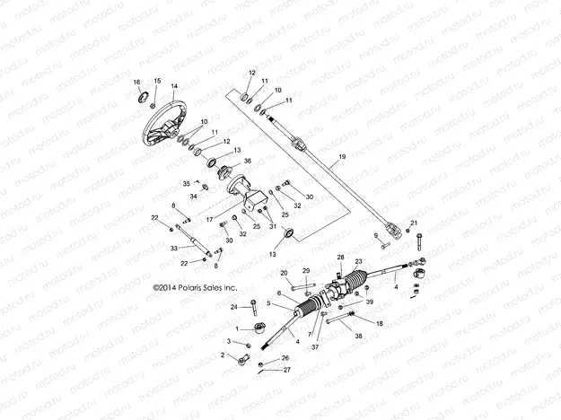 STEERING | STEERING, STEERING ASM. - Z15VHA57FJ (49RGRSTEERING15570EU)