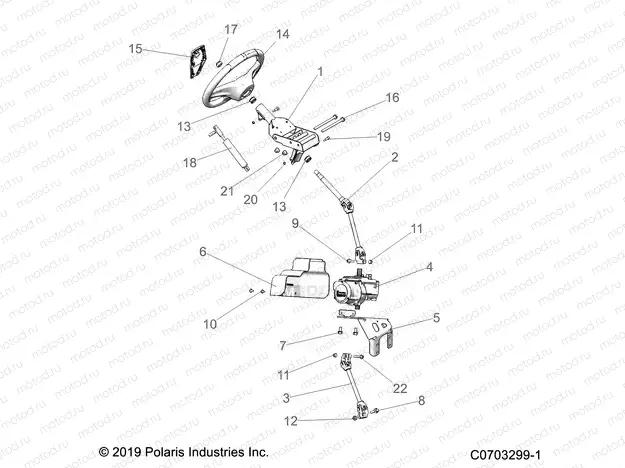 STEERING | STEERING, STEERING ASM. - Z20NAE92AL/AR/BL/BR/F92AL/AR (C0703299-1)