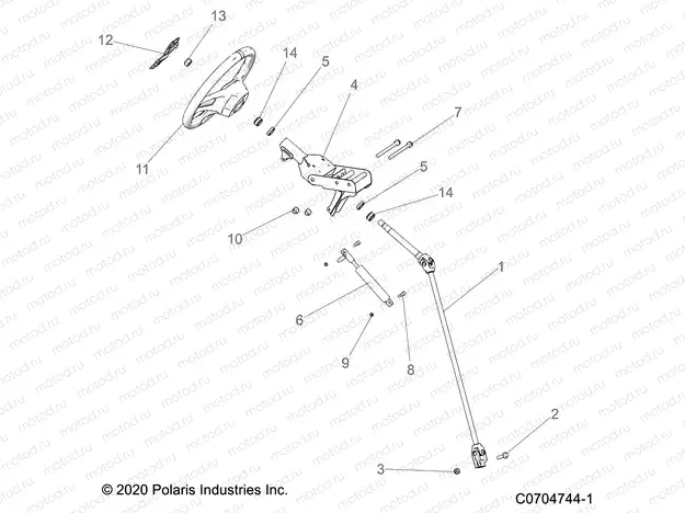STEERING | STEERING, STEERING ASM. - Z22A5A87A2 (C701013)