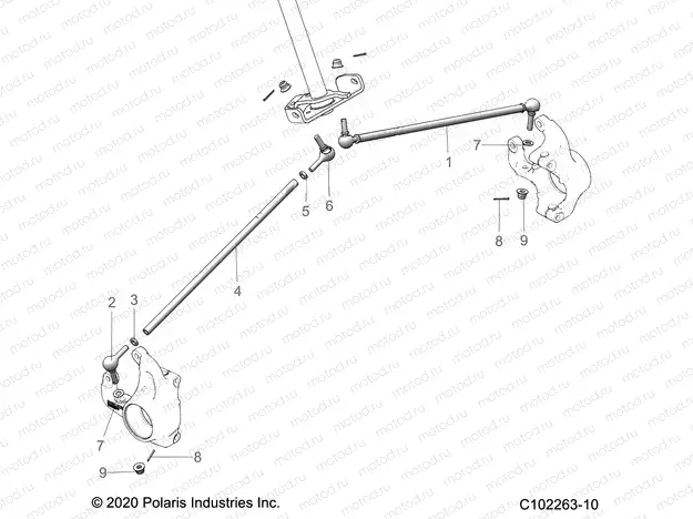 STEERING | STEERING, STEERING TIE RODS - A22SVA85A3 (C102263-10)