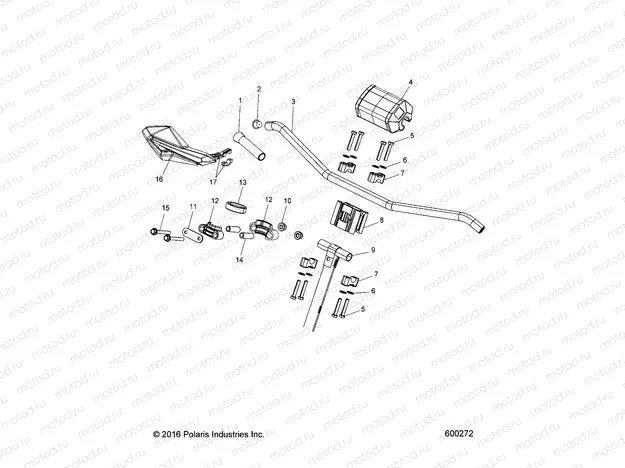 STEERING | STEERING, UPPER and HANDLEBAR ASM. - S20EEC8PS ALL OPTIONS (600272)