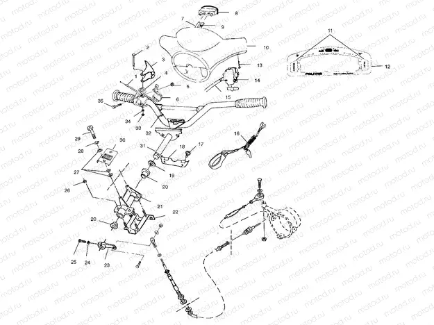STEERING - W004978D (4955795579A013) | STEERING - W004978D (4955795579A013)