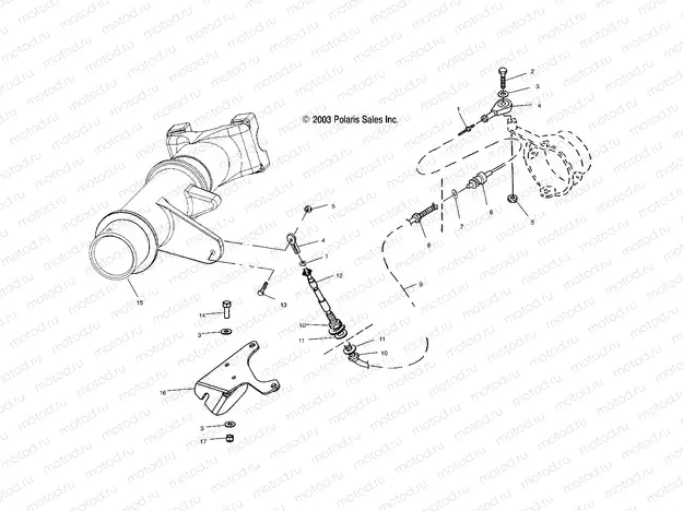 STEERING - W045197DA/IA (4990499049A14) | STEERING - W045197DA/IA (4990499049A14)