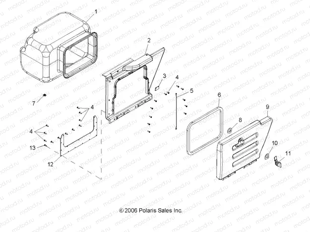 STORAGE BOX - R07RH68AD/AG/AH/AK/AL/AO/AP/AW (49RGRSTORAGE077004X4) | STORAGE BOX - R07RH68AD/AG/AH/AK/AL/AO/AP/AW (49RGRSTORAGE077004X4)