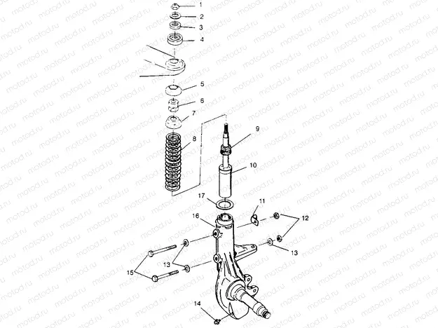 STRUT Trail Boss W968527 (4935883588B001) | STRUT Trail Boss W968527 (4935883588B001)