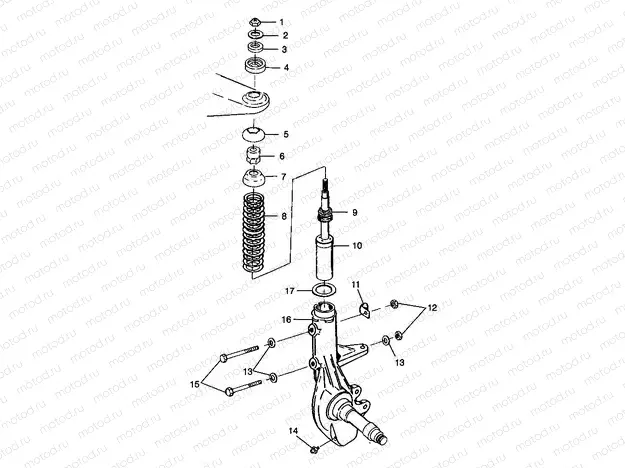 STRUT - W98AA25C (4945314531B003) | STRUT - W98AA25C (4945314531B003)