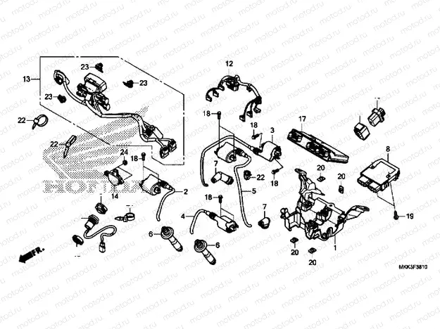 SUB HARNESS / IGNITION COIL