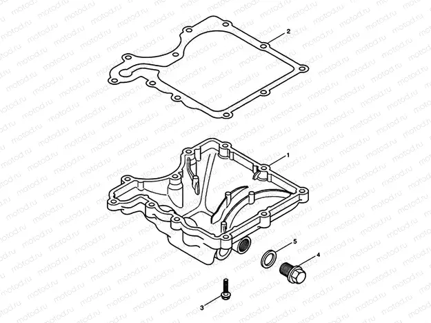 Sump & Fittings - Bonneville