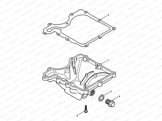 Sump & Fittings Bonneville T100