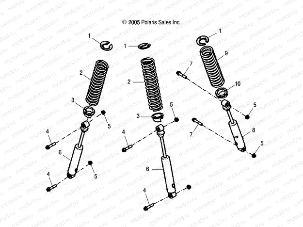 SUSPENSION - A06PB20VA/VB (4999659965B09) | SUSPENSION - A06PB20VA/VB (4999659965B09)