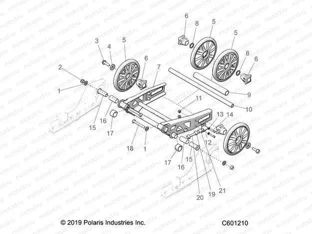 SUSPENSION EXTENSION - S20FJB8/FJE8/FJP8 ALL OPTIONS (C601210) | SUSPENSION EXTENSION - S20FJB8/FJE8/FJP8 ALL OPTIONS (C601210)