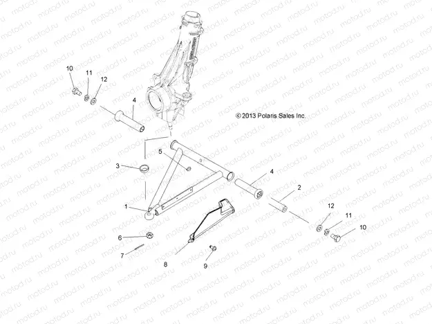 SUSPENSION | SUSPENSION, A-ARM and STRUT MOUNTING - A15DAA32EA/EJ  (49ATVAARM14SP325)