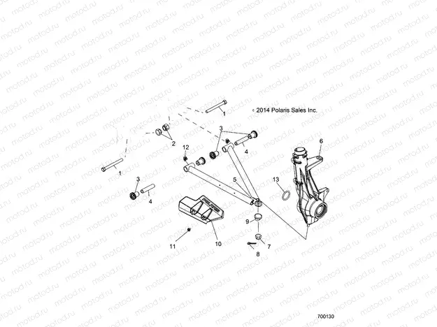 SUSPENSION | SUSPENSION, A-ARM and STRUT MOUNTING - R15RMA32FA (700130)