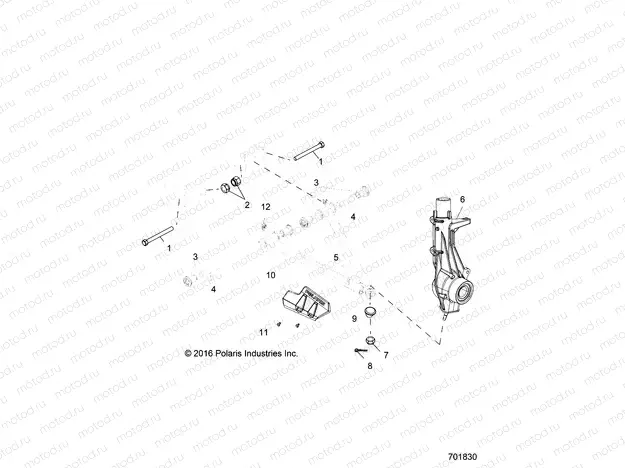 SUSPENSION | SUSPENSION, A-ARM and STRUT MOUNTING - R21MAA57F1/F9/SF1/F9/C1/C9/CK (701830)