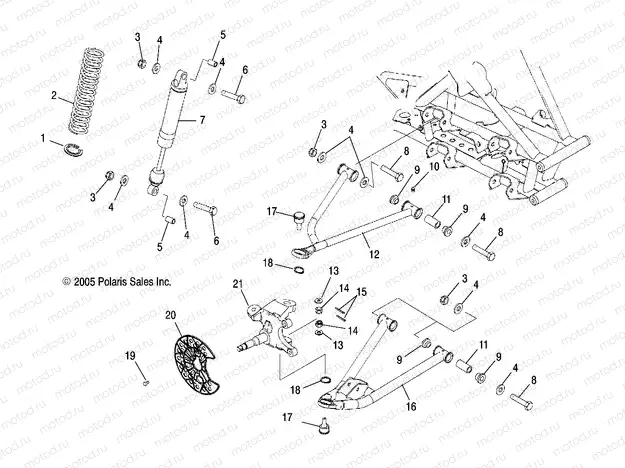 SUSPENSION | SUSPENSION, FRONT - A06GJ50AA/AB/AC (4999201849920184B03)