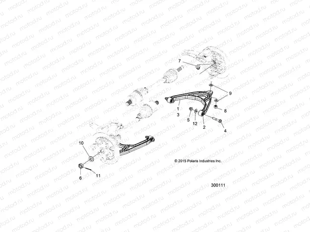 SUSPENSION | SUSPENSION, FRONT CONTROL ARMS - L20G2AGALA/DGALA/4AGALA/EA/6AGALA