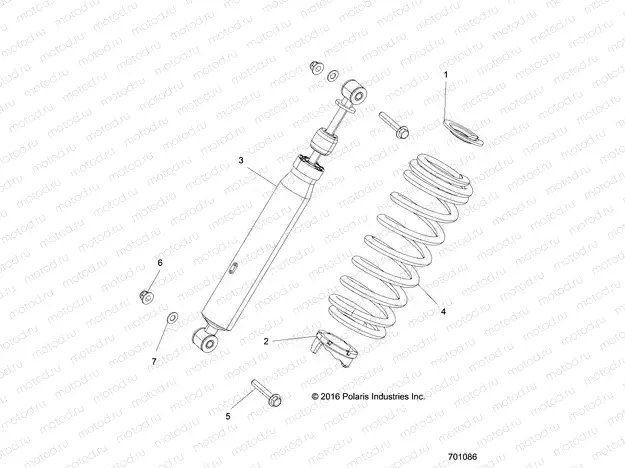 SUSPENSION | SUSPENSION, FRONT SHOCK MOUNTING - G20GAE99A2/A4 (701086)