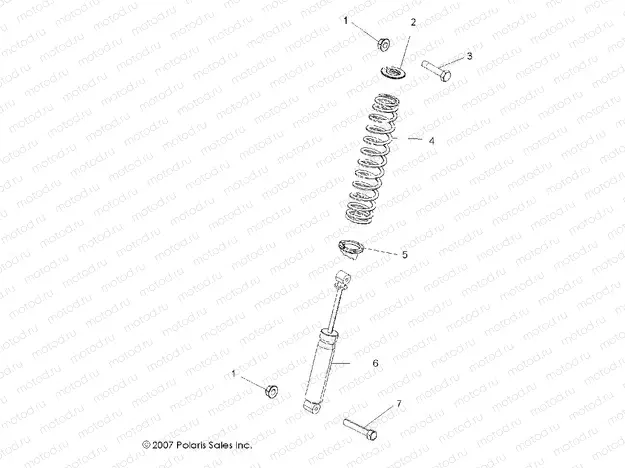 SUSPENSION | SUSPENSION, FRONT SHOCK MOUNTING - R13VH76AC/AD/AN/AS/EAI (49RGRSHOCKMTG08VISTA)