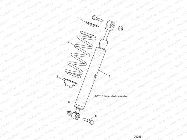 SUSPENSION | SUSPENSION, FRONT SHOCK MOUNTING - R16RGE99A7/AV (700851)