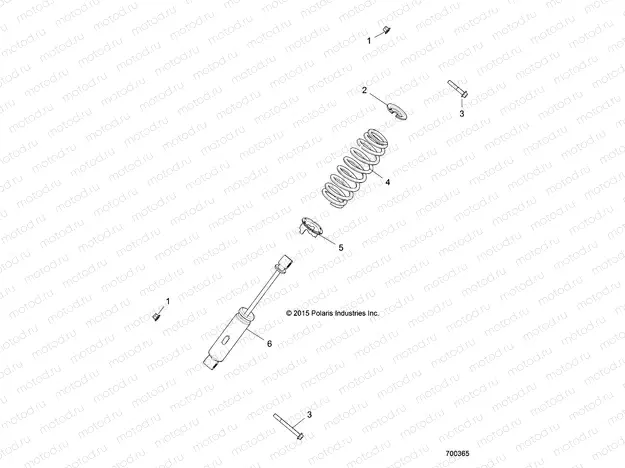 SUSPENSION | SUSPENSION, FRONT SHOCK MOUNTING - R17RTED1F1/SD1C1 (700365)