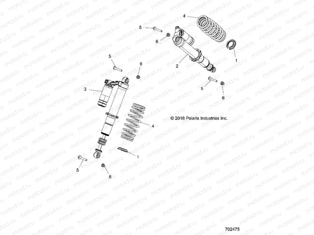 SUSPENSION | SUSPENSION, FRONT SHOCK MOUNTING - Z20ASE99AH/LH (702475)