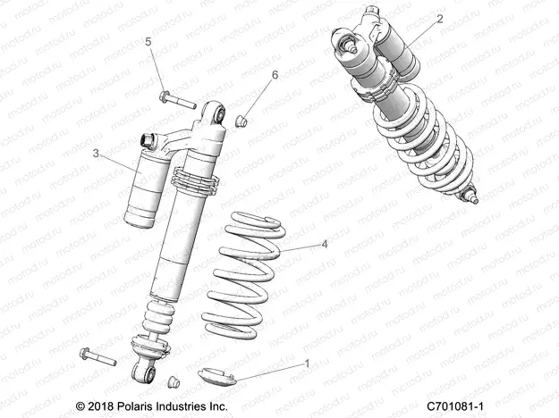 SUSPENSION | SUSPENSION, FRONT SHOCK MOUNTING - Z20ASE99AH/LH/BH (C701081-1)