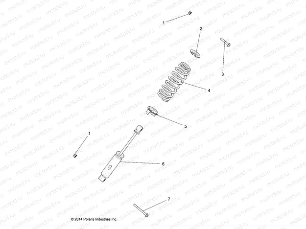 SUSPENSION | SUSPENSION, FRONT SHOCK - R15RTAD1FA (49RGRSHOCKMTG151KDSL)