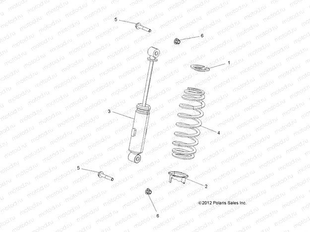 SUSPENSION | SUSPENSION, FRONT SHOCK - R15RUA57AA/E57AC (49RGRSHOCKFRT7043755)