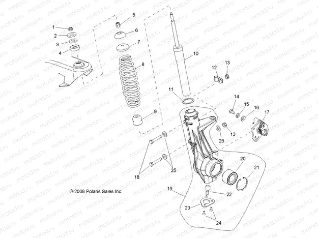 SUSPENSION | SUSPENSION, FRONT STRUT - R09WH68AC/AG/AH/AL/AR/AZ (49RGRSTRUTFRT09CREW)