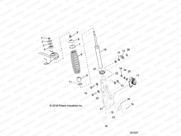 SUSPENSION | SUSPENSION, FRONT STRUT - R20MAAE4F4/F9 (701227)