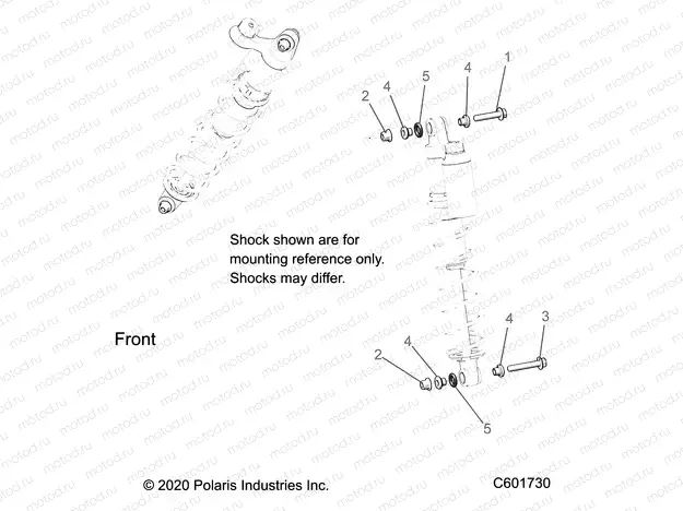 SUSPENSION | SUSPENSION, IFS SHOCKS MNTG. - S23TDL8RS/8RE (C601730)