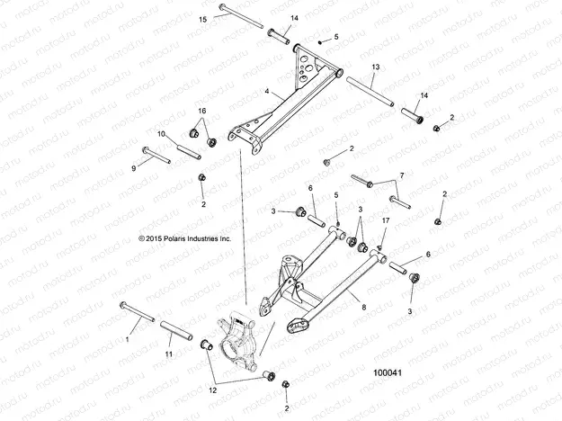 SUSPENSION | SUSPENSION, REAR - A15SVA85AD (100041)
