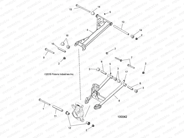 SUSPENSION | SUSPENSION, REAR - A15SYE85FS (100042)