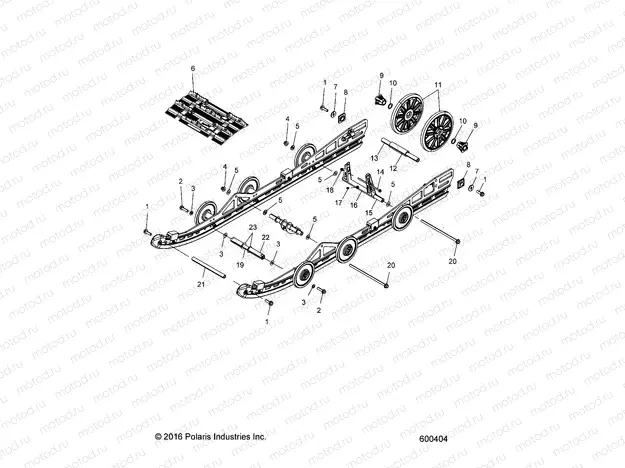 SUSPENSION | SUSPENSION, REAR and TRACK - S20CED5BSL/BSU (600404)