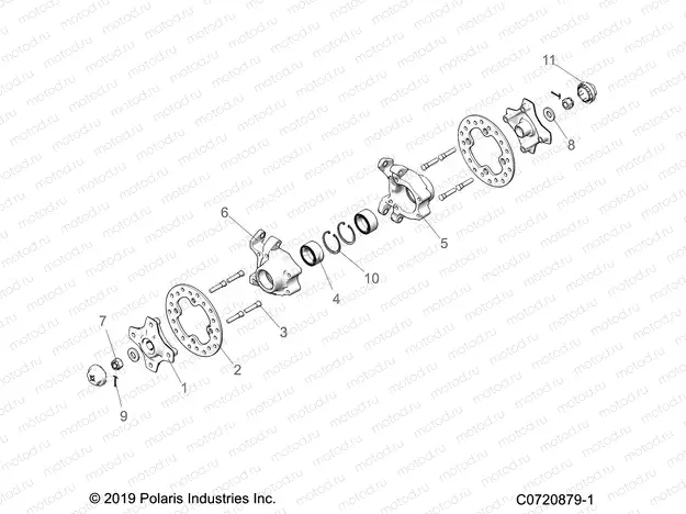SUSPENSION | SUSPENSION, REAR CARRIER AND HUB - Z20RAB92AC/BC/AR/BR/D92AC/BC/AR/BR (C0702879-1)