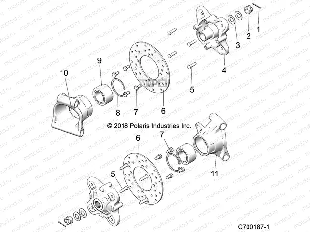 SUSPENSION | SUSPENSION, REAR CARRIER - Z20CHA57A2/E57AM (C700187-1)