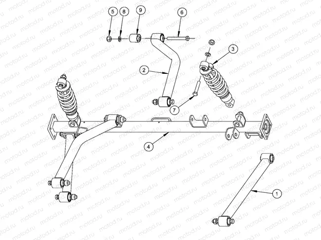 SUSPENSION | SUSPENSION, REAR - eL (49GEMSUSP11RREL)
