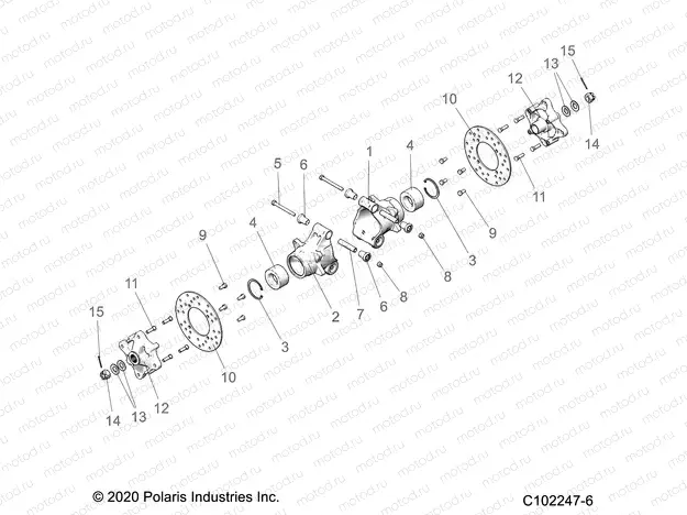 SUSPENSION | SUSPENSION, REAR HUBS, CARRIER and BRAKE DISC - A22SWE57F1/S57C1/C2/C5 (C102247-6)