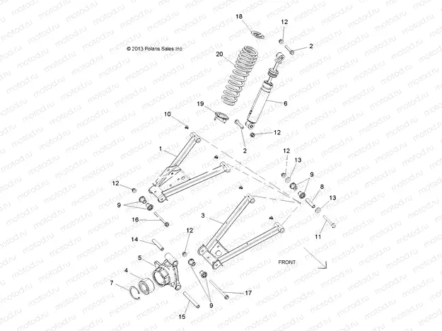 SUSPENSION | SUSPENSION, REAR - R15RMA32FA (49RGRSUSPRR14570)