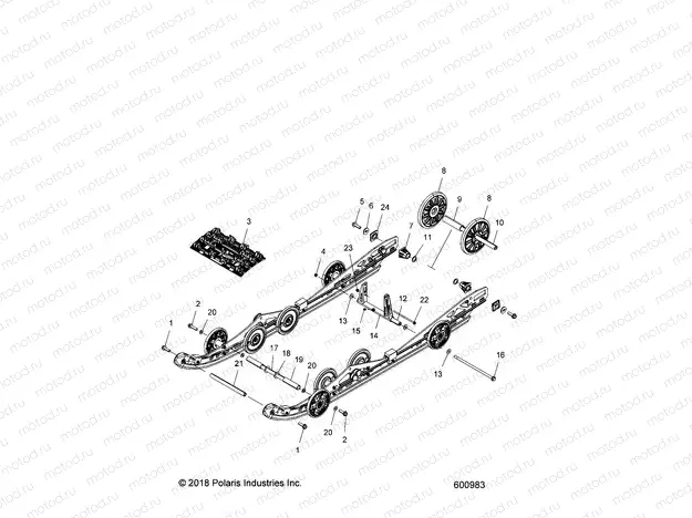 SUSPENSION | SUSPENSION, REAR - S20EEF6PSL/PEL (600983)