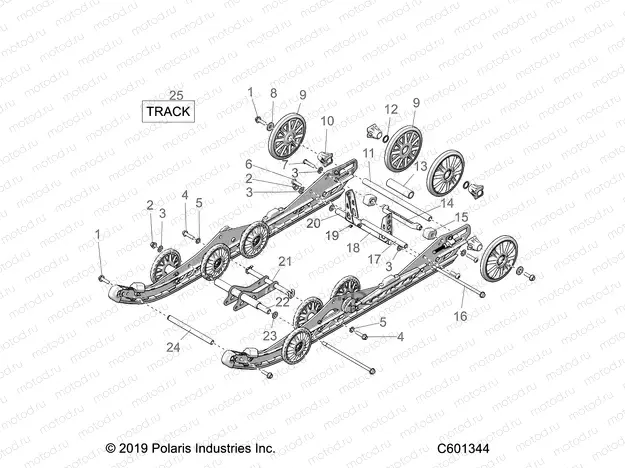 SUSPENSION | SUSPENSION, REAR - S20EKL8RS ALL OPTIONS (C601344)