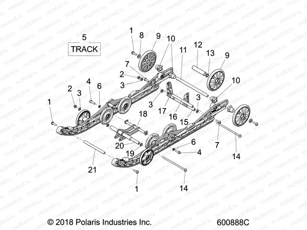 SUSPENSION | SUSPENSION, REAR - S20EKP6PS/6PE ALL OPTIONS (600888C)