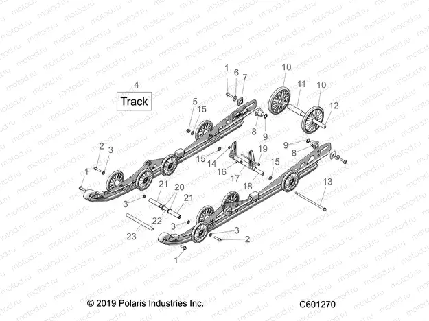 SUSPENSION | SUSPENSION, REAR - S20ELS8PS ALL OPTIONS (601270C)