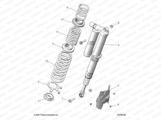 SUSPENSION | SUSPENSION, REAR SHOCK MOUNTING, DELUXE - Z22MAE92AJ/BJ/AD/BD/AG/BG (C0706150)