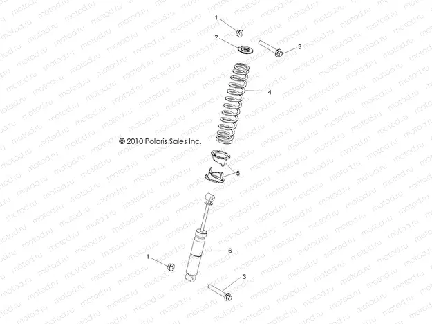 SUSPENSION | SUSPENSION, REAR SHOCK MOUNTING - R13VE76AD (49RGRSHOCKMTGRR11RZRS)