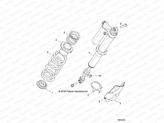 SUSPENSION | SUSPENSION, REAR SHOCK MOUNTING - Z20N4E99AC/AL/AN/BC/BL/BN/M99AL/K99AF/AK/BF/BK (701210)